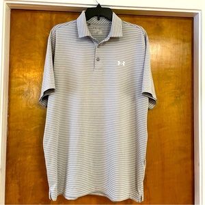 Under Armor Striped Polo